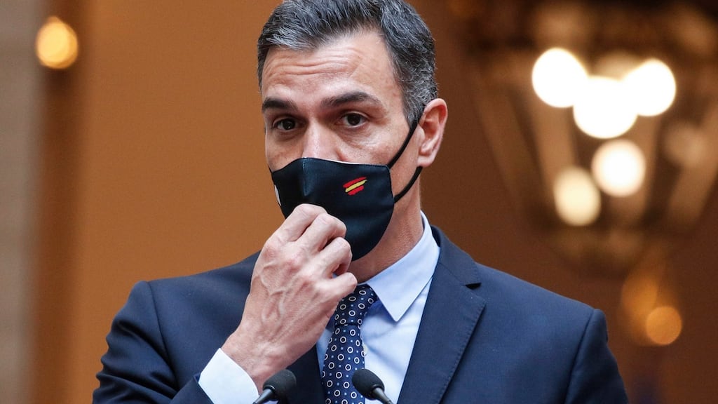 Spanish prime minister Pedro Sanchez. Photograph: Giuseppe Lami/EPA