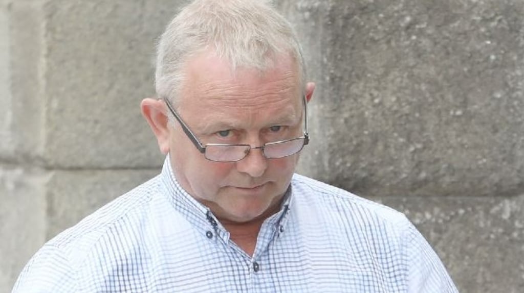 Donal O Sullivan from Crookstown, Co Cork, pictured leaving the Four Courts after settling his High Court action over the death of his wife for €850,000. Photograph: Collins Courts