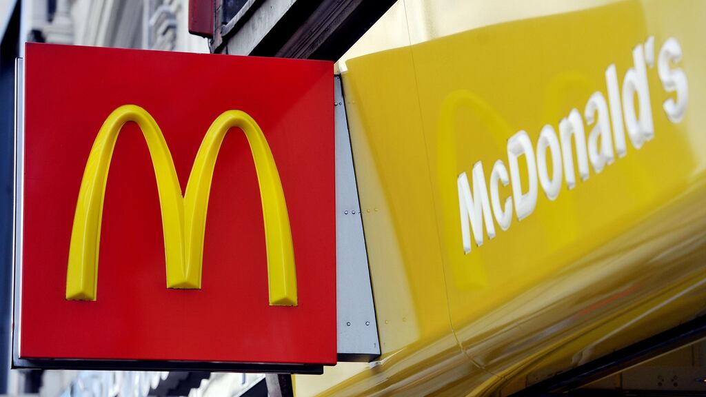 Fast food giant McDonald’s has run out of milkshakes in all of its British restaurants due to supply chain problems. File photograph: Nick Ansell/PA Wire