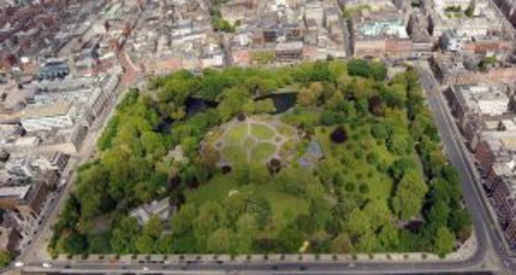 The court heard that between 30 to 40 of the boys’ friends were  present in the park when the incident took place. Photograph: ststephensgreenpark.ie