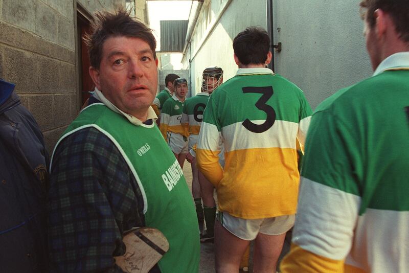 Babs Keating with Offaly in 1998. Photograph: Keith Heneghan/Inpho