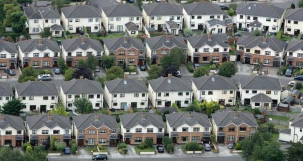 Housing sector faces serious challenges in terms of minimum standards, says department. Photograph: Frank Miller