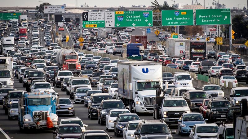 Traffic jams, six-lane highways and characterless out-of-town retail stores. This is the real America.