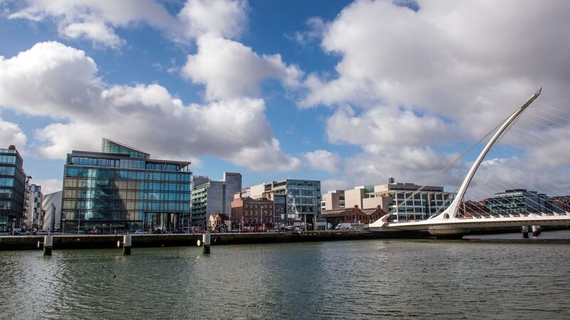 Dublin’s skyline. Photograph: Brenda Fitzsimons.