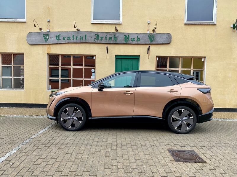 New Nissan Ariya all-electric SUV crossover EV