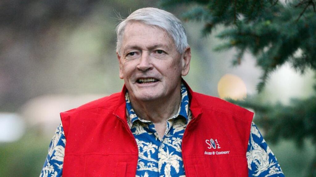 John Malone, the power behind Liberty Global, parent company of cable TV and telecoms group UPC Ireland, would own 13 per cent of C&W if the Columbus International deal goes ahead. Photograph:  Kevork Djansezian/Getty Images