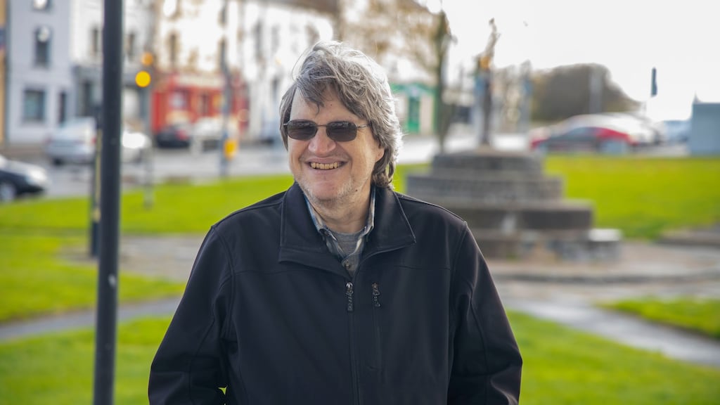 Joe Donovan, originally from America, at Ballybricken Green, Waterford City.  Photograph: Patrick Browne