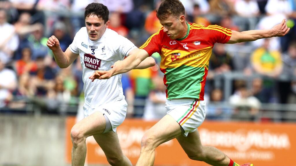 Carlow’s Paul Broderick is looking forward to a Leinster SFC semi-final in Croke Park. Photo: Ken Sutton/Inpho