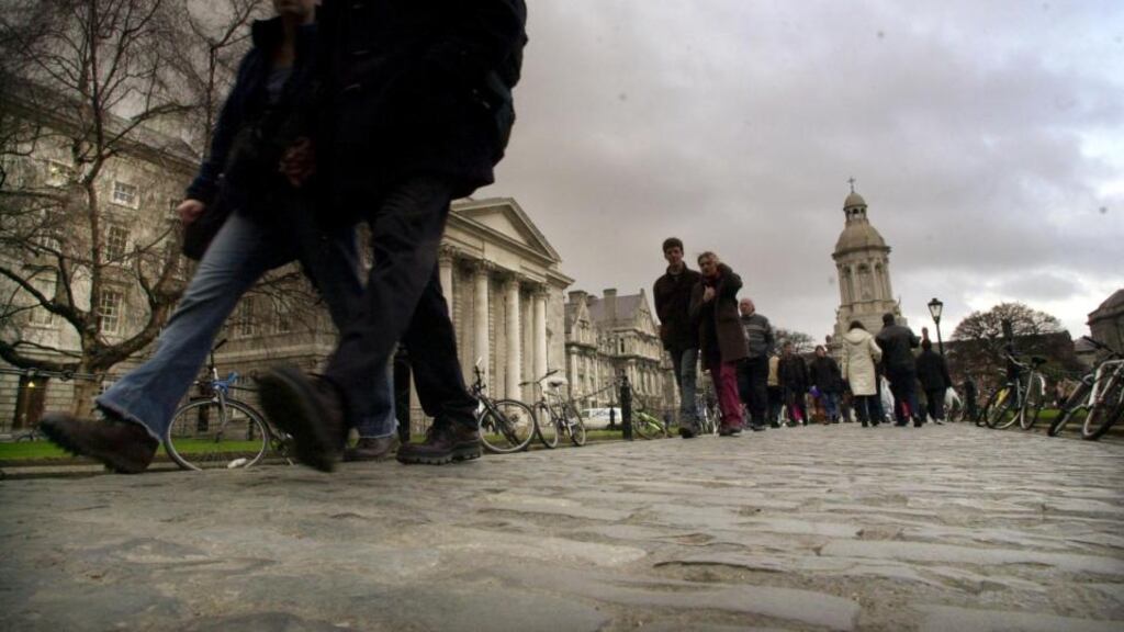 Opsona Therapeutics, a biopharma company spun out of Trinity College (above), is developing drugs designed to block a protein in the body that works to reject foreign organisms. Photograph: Dara Mac Donaill