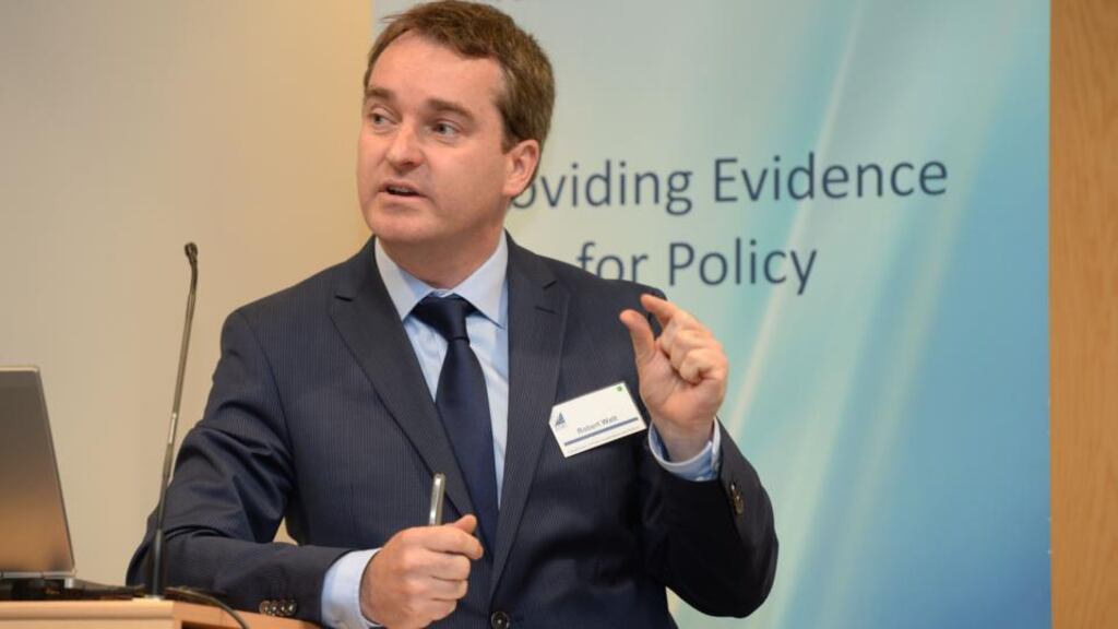 Robert Watt, Secretary General at the Department of Public Expenditure and Reform: “It’s a falsehood to suggest that we can have the best services in the world without paying for them.” Photograph: Dara Mac Donaill