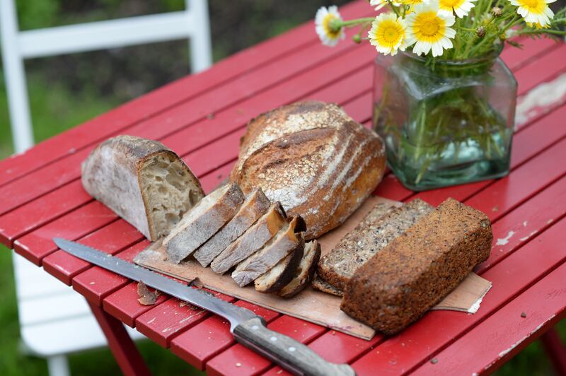 Bread from Scéal Bakery at Elmhurst Cottage Farm, Glasnevin, Dublin. Photograph: Dara Mac Dónaill