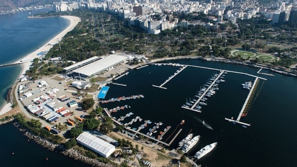 The Marina da Gloria which will host sailing events during the Rio 2016 Olympic Games. Photograph: Getty Images