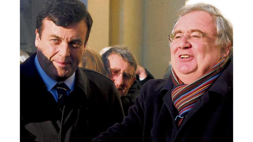 Among those attending were Brian Lenihan and Pat Rabbitte