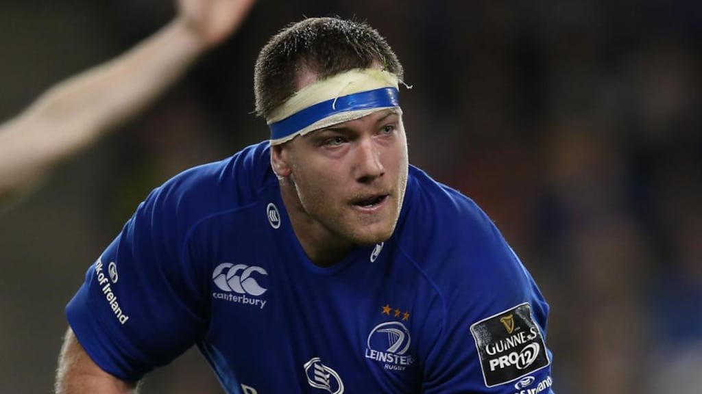 Leinster’s Michael Bent did an  “outstanding job”  deputising for Mike Ross at short notice against Wasps. Photograph: Billy Stickland /  Inpho