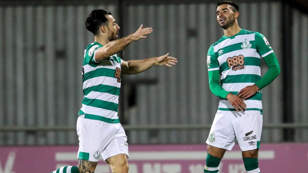 The arrival of Richie Towell and Danny Mandroiu has helped Shamrock Rovers cover the loss of Jack Byrne in midfield. Photograph: Evan Treacy/Inpho