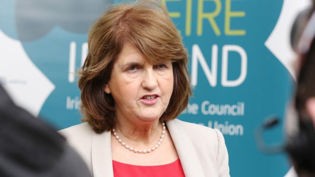 Minister for Social Protection Joan Burton is under growing pressure within the Government to do more to cut welfare spending. Photograph: Getty