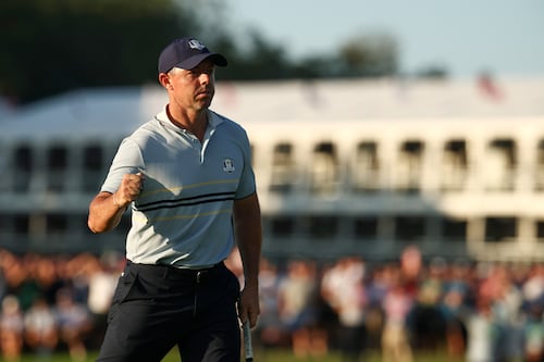 Ryder Cup: Europe silence the jingoistic US crowds as they make ideal start