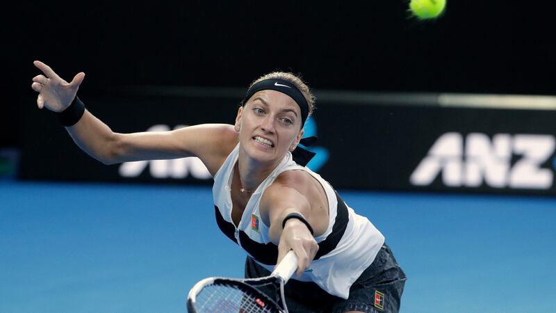 Kvitova plays a return to Osaka. Photo: Mark Schiefelbein/AP Photo
