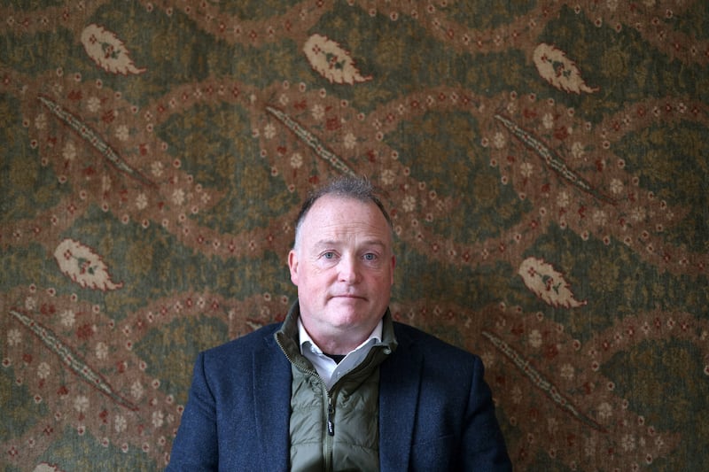 Ned Guinness at Rumi cafe beside the former Iveagh Markets in the Liberties. Photograph: Laura Hutton