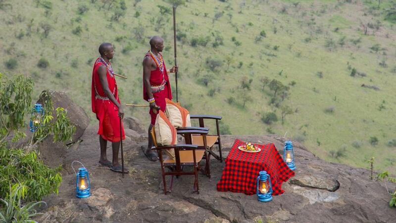 Photos taken for Mara Engai Wilderness Lodge in the Maasai Mara Kenya for promotion.