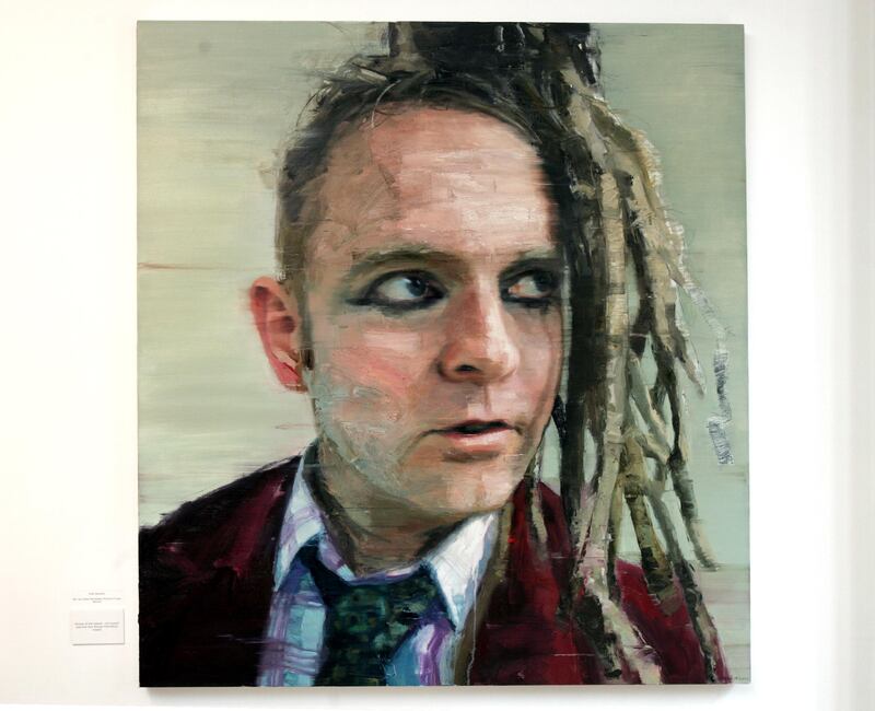 Just Sharp Reminding portrait by Colin Davidson. Photograph: Matt Kavanagh