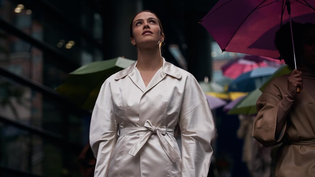 Jessica Brown Findlay in Brave New World, starting Friday on Sky One