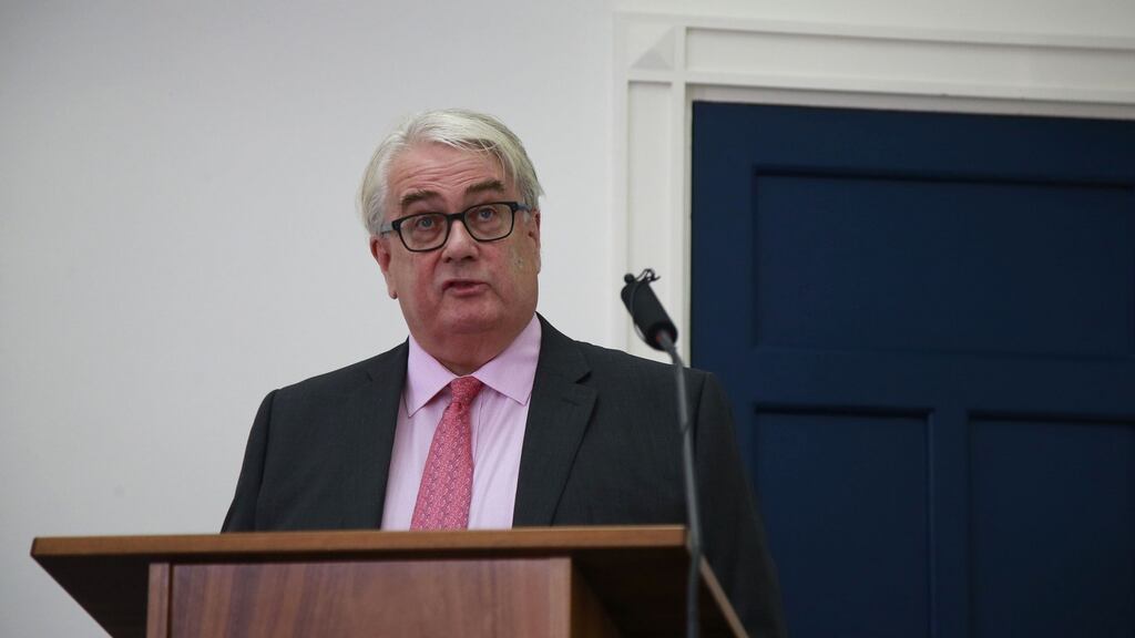 The Chief Justice, Mr Frank Clarke, pictured shortly after his appointment to the position in 2017. Photograph: Nick Bradshaw/The Irish Times
