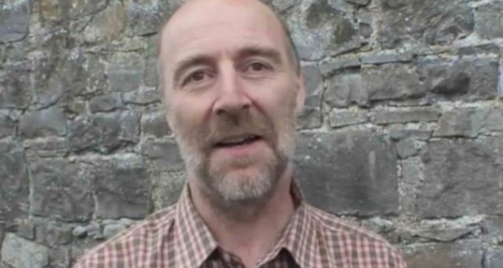 Dr Andrew Halpin of the National Museum. Photograph: YouTube.