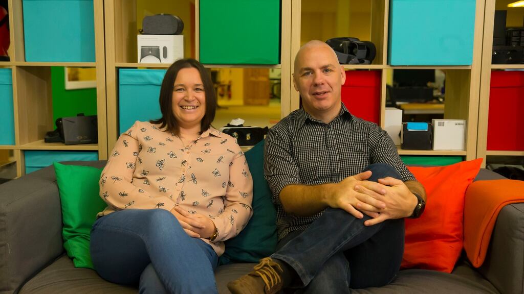 Sandra and David Whelan of VR Education.