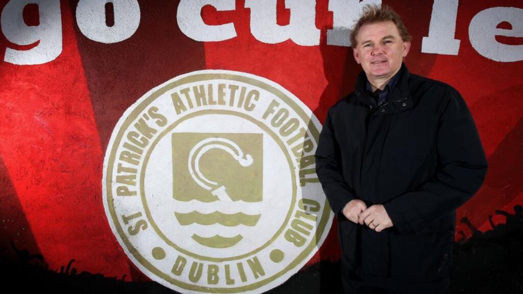 St Patrick’s Athletic manager Liam Buckley is hoping to lead his side to the Premier Division title this weekend. Photo: Dan Sheridan/Inpho