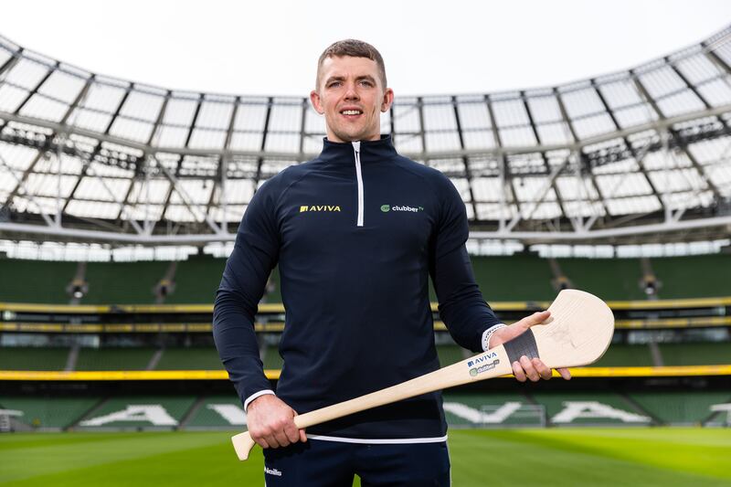 Tipperary captain Ronan Maher at the Aviva Stadium for the announcement of Aviva Insurance Ireland's new partnership with ClubberTV. Photograph: Ryan Byrne/Inpho