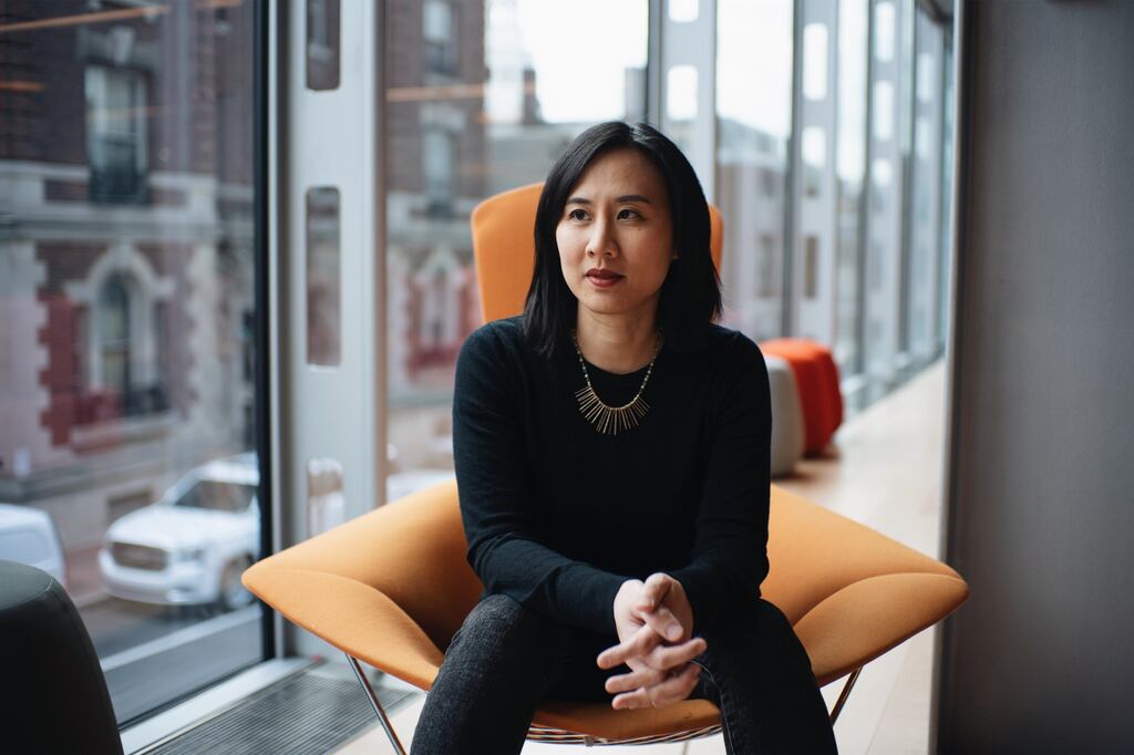 Celeste Ng: her new novel is called Our Missing Hearts. Photograph: Kieran Kesner