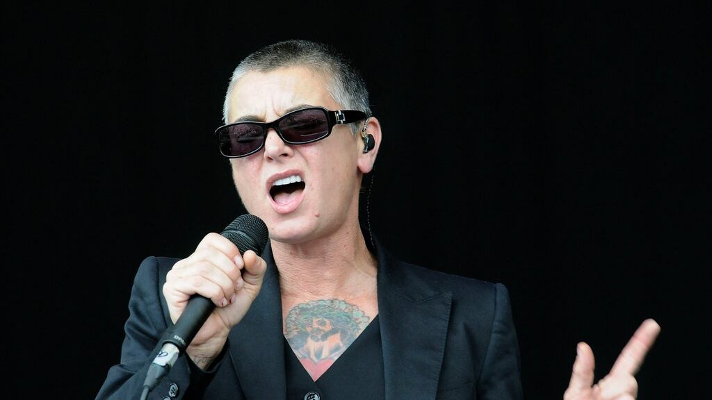 Sinead O’Connor playing the main stage at Electric Picnic in 2014. Photograph: Dave Meehan/The Irish Times