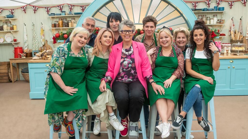 The stars of Derry Girls join the team for The Great Festive Bake Off, New Year's Day on Channel 4