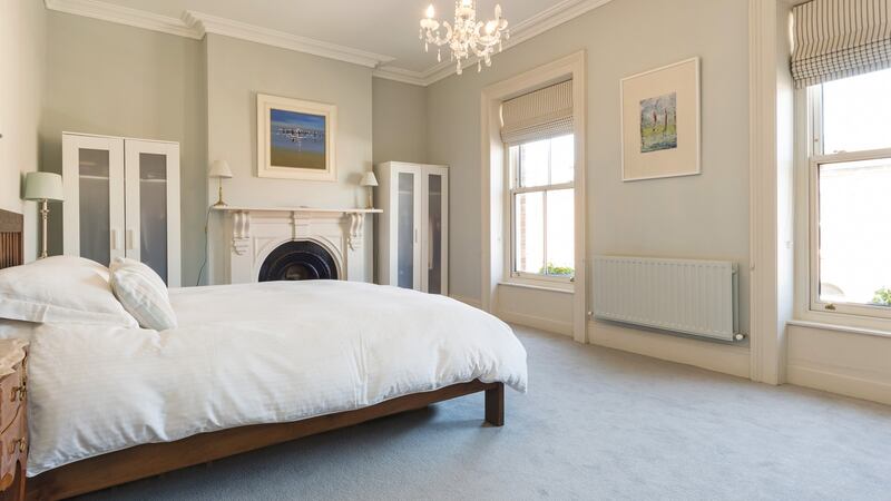 The master bedroom takes up the entire width of the house at 3 Oxford Road