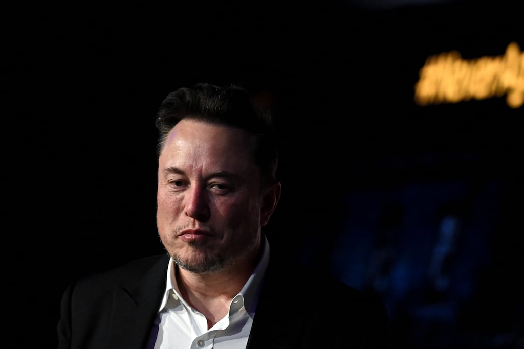Elon Musk presumably has plenty of better master-of-the-universe type things to get on with than talking to a small, right-leaning Irish news website. Leo Varadkar's "showboating" comment must have stung. Photograph: Sergei Gapon/AFP via Getty Images