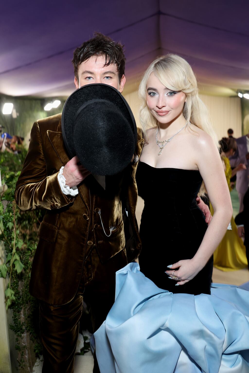 Me espresso: Barry Keoghan and Sabrina Carpenter at the Met Gala on Monday. Photograph: Kevin Mazur/MG24/Getty/Met/Vogue