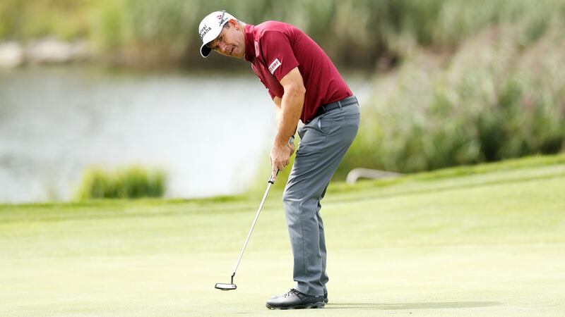 Pádraig Harrington: ‘I am putting much better, since the middle of Covid I started putting well again’. Photograph: Oisín Keniry/Getty Images