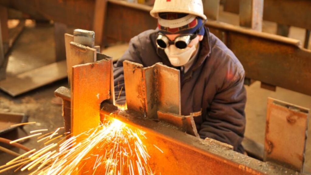 Hiring picked up and new orders increased at their fastest pace since January, new data showed.