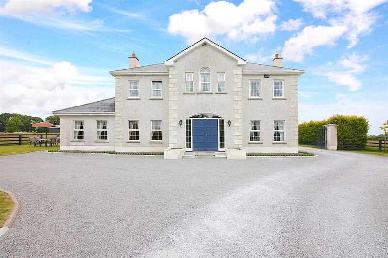Newline House, Higginstown, Athboy, Co Meath is behind electric gates on a site measuring 0.6 of an acre.