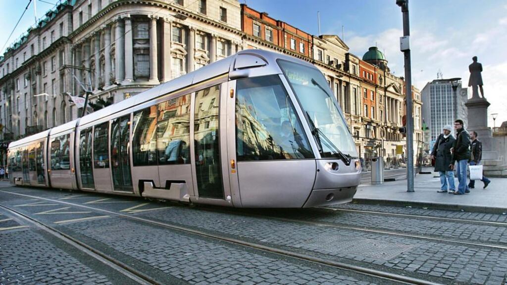 Veolia’s transport division operates the Luas in Dublin. Photograph: Matt Kavanagh