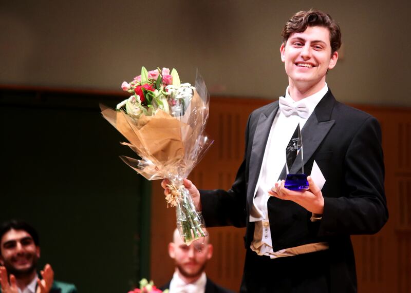 Will Thomas, winner of the 2019 Veronica Dunne International Singing Competition. Photograph: Marshall Light Studio