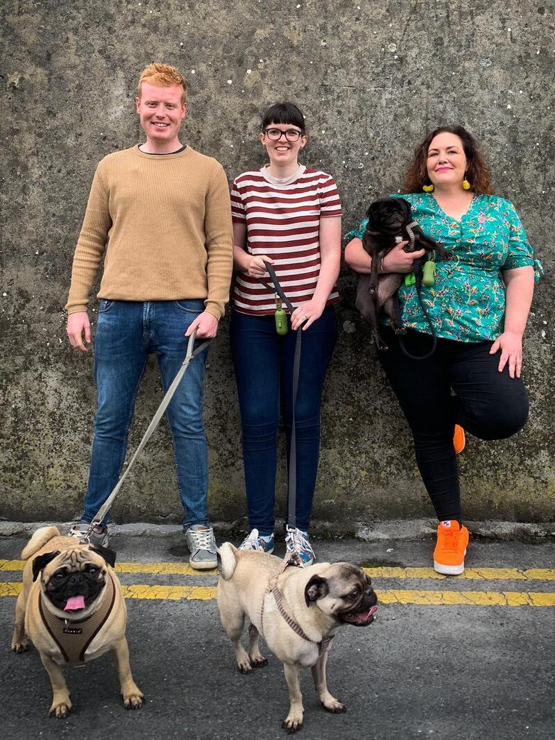 Mark Moriarty, Holly Dalton and Jess Murphy