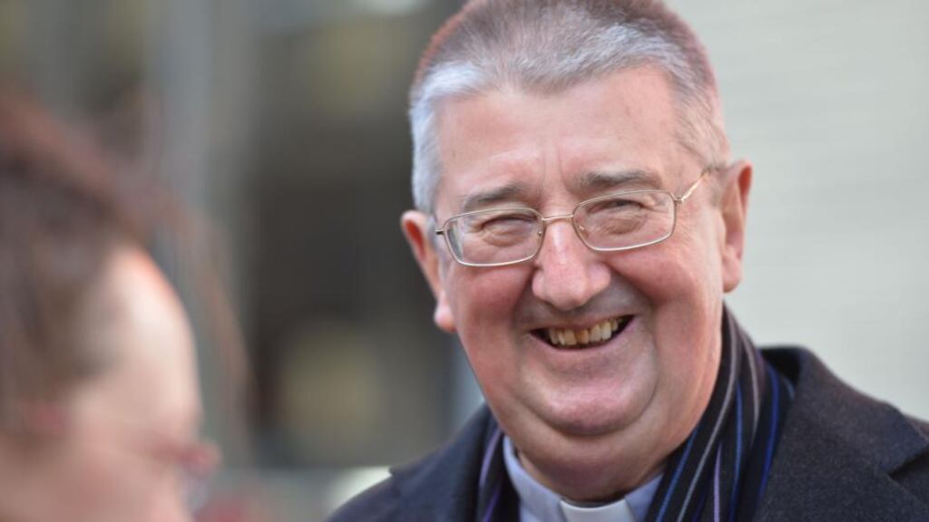 Archbishop of Dublin Diarmuid Martin gave a In a wide-ranging address to the Holy Cross College, Clonliffe, on Thursday night on the responses from the people in the archdiocese, in the recent consultation carried out. Photograph: Alan Betson