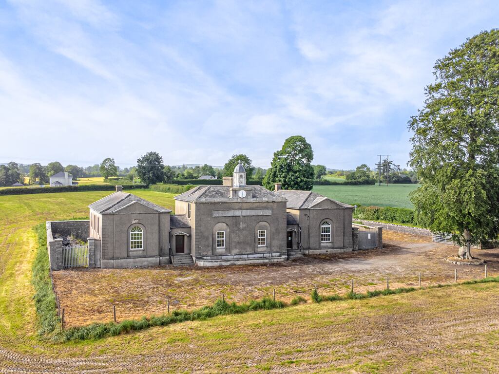 D’Israeli School, located in Rathvilly, Co Carlow, is a Palladian schoolhouse in need of complete modernisation