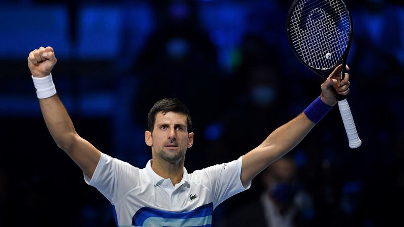 Novak Djokovic intends to  compete in the Australian Open after he was cleared to remain in the country. Photograph: Marco Bertorello/Getty/AFP