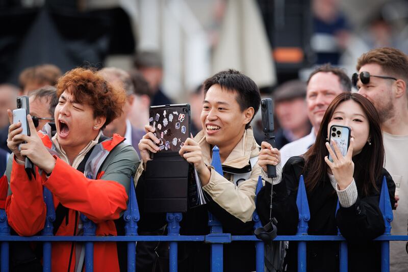 Racegoers at Leopardstown this month: Ultimately, racing’s appeal revolves around presenting as attractive and fair a product as is possible, both for punters and fans. Photograph: Tom Maher/Inpho