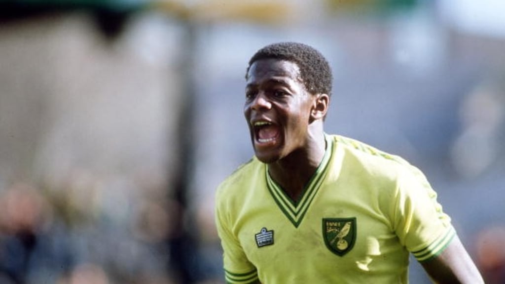 ‘Forbidden Games’ tells the story of Justin Fashanu, Britain’s first openly gay footballer. Photograph: Bob Thomas/Getty