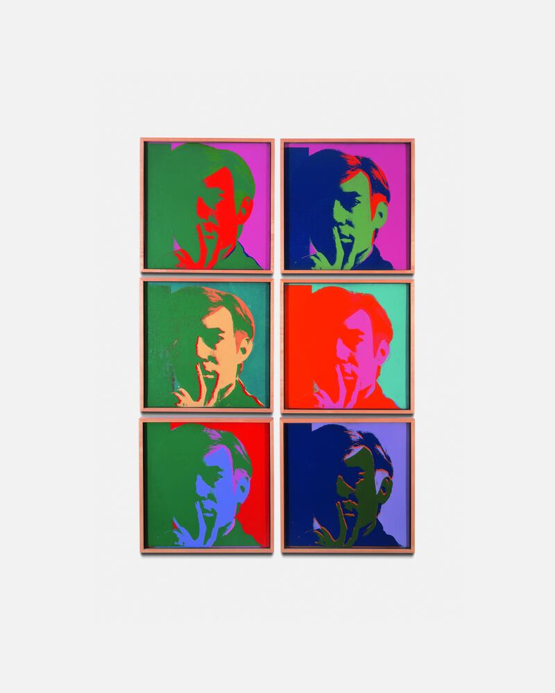 Andy Warhol, Self-Portrait, 1966. The Eli and Edythe L Broad Collection. Photograph: Andy Warhol Foundation for the Visual Arts, Inc/ARS New York/IVARO Dublin, 2023