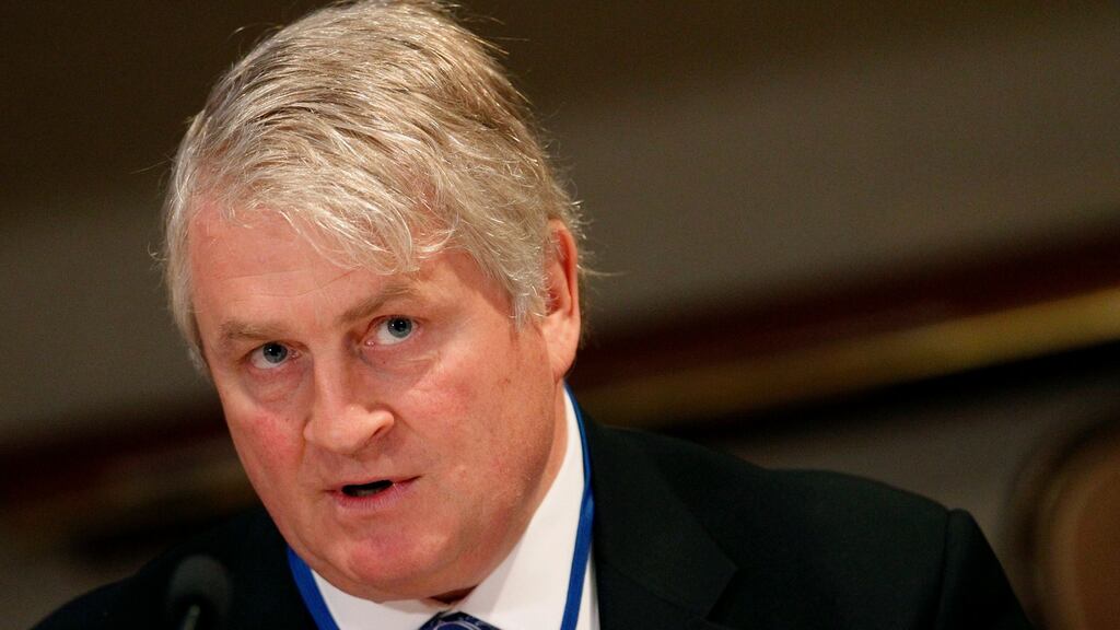 Denis O’Brien alleges a forensic examination of that dossier indicates Dublin-based public relations firm Red Flag Consulting is linked to the alleged conspiracy and he has sued for damages. Photograph: Patrick Fallon/Bloomberg